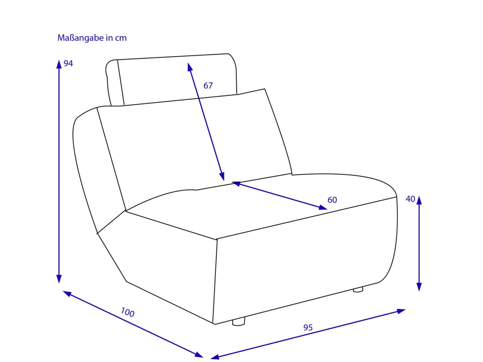 Sale HARPER Sofaelement AVEIRO