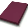 Hahn Spannbettlaken Jersey bordeaux