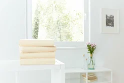 Sale Hahn Spannbettlaken Jersey ecru