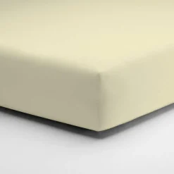 Adam Matheis Spannbettlaken Jersey ecru