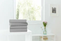 Clearance Hahn Spannbettlaken Jersey granit