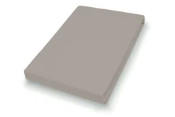 Hahn Spannbettlaken Jersey kiesel