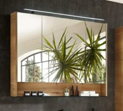 Discount Aquarell Spiegelschrank BORDEAUX