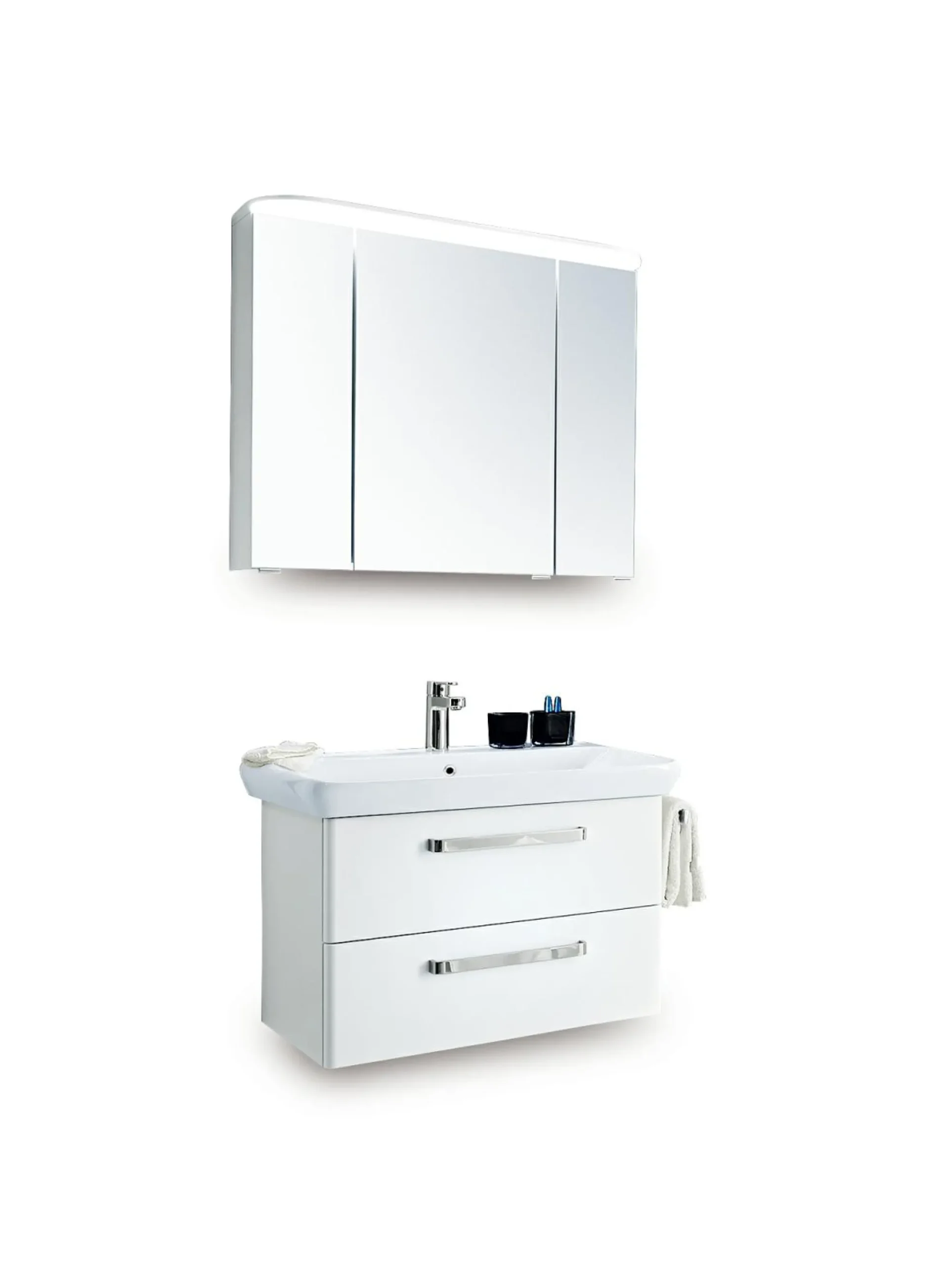 Aquarell Spiegelschrank PRAG