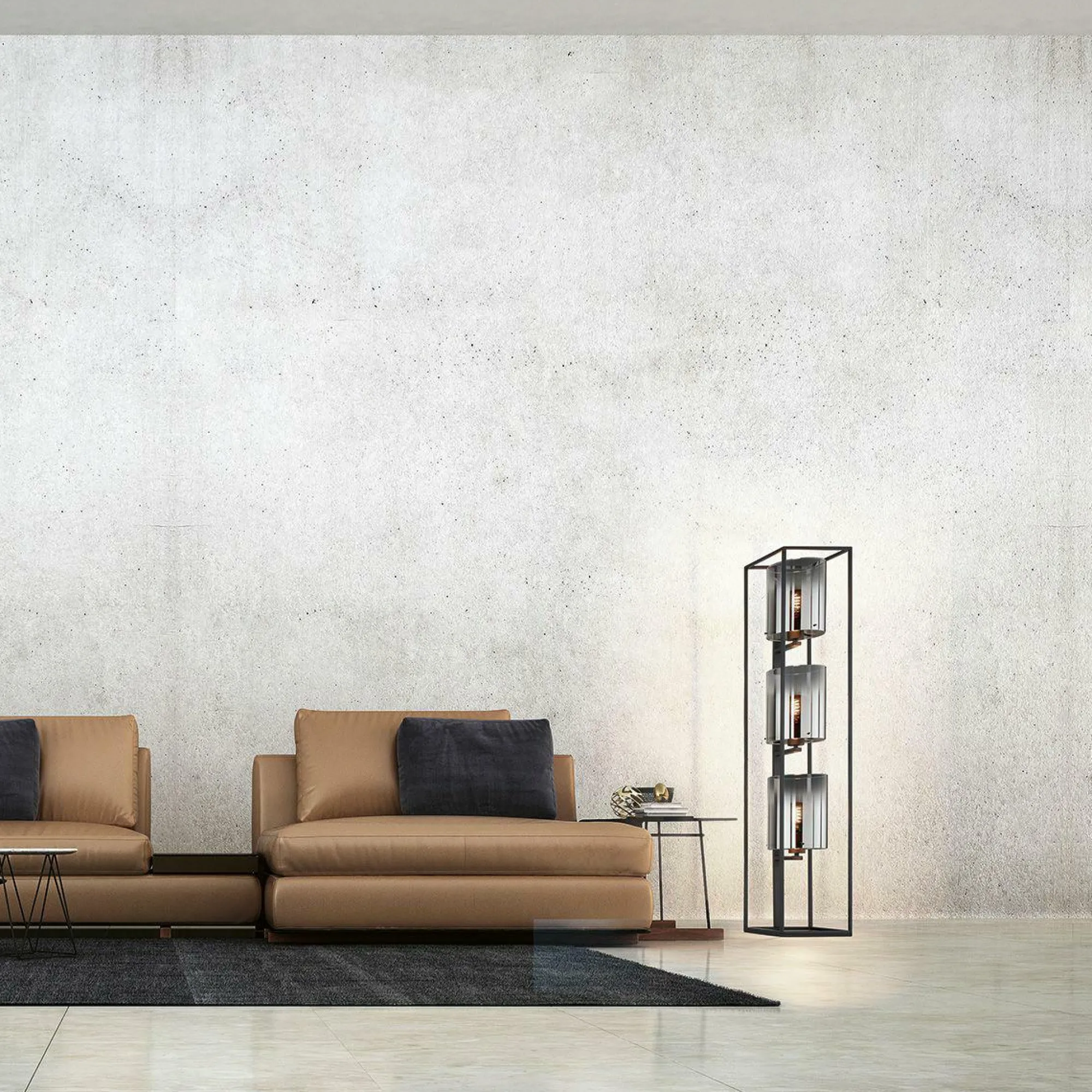 FISCHER & HONSEL Stehleuchte SAMU