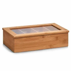Discount zeller Teebeutelbox Bamboo