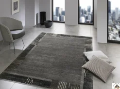 OCI Teppich BARUM PL003 dk-grau