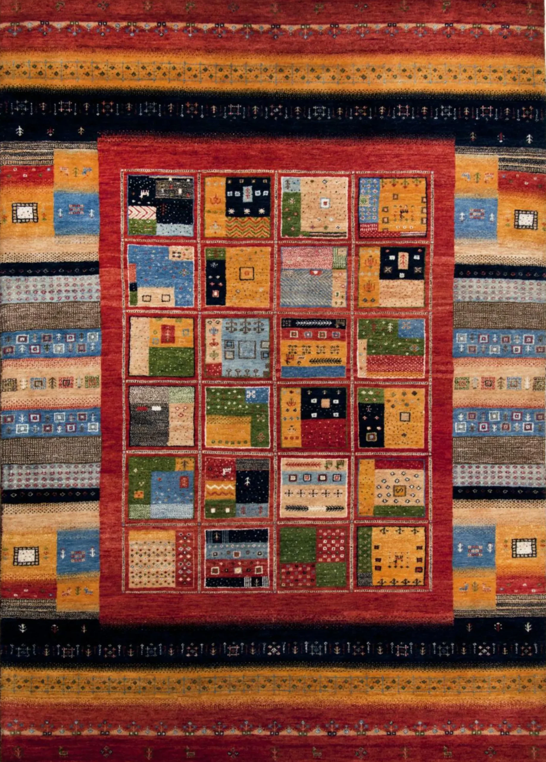 Online casa NOVA Teppich FARS SUPER red-gold