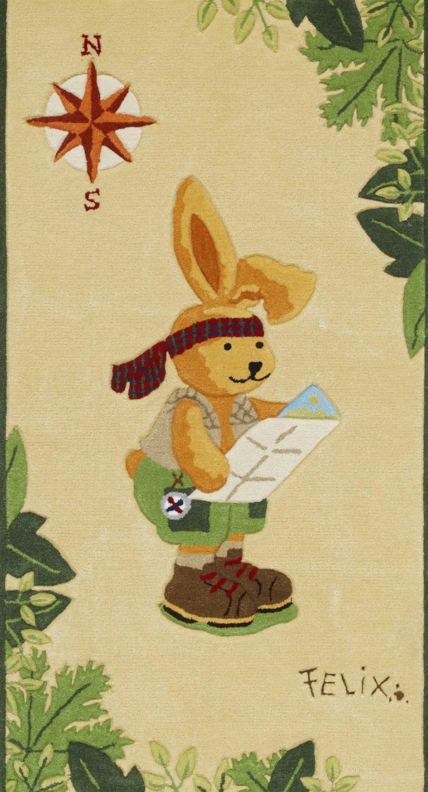 Discount Sonstige Teppich FELIX DER HASE