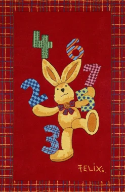 Kinder Sonstige Teppich FELIX DER HASE