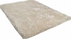 THEKO Teppich FLOCATIC beige