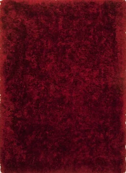 THEKO Teppich FLOCATIC rot