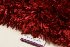 THEKO Teppich FLOCATIC rot