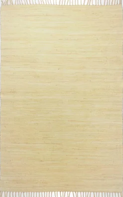 Sale THEKO Teppich HAPPY COTTON beige