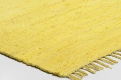 THEKO Teppich HAPPY COTTON gelb