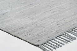 Best THEKO Teppich HAPPY COTTON grau