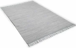 Outlet THEKO Teppich HAPPY COTTON grau