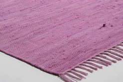 New THEKO Teppich HAPPY COTTON lila
