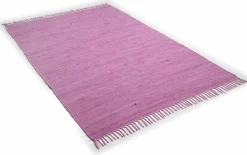 Clearance THEKO Teppich HAPPY COTTON lila