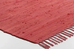 Clearance THEKO Teppich HAPPY COTTON rot