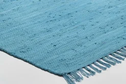 Clearance THEKO Teppich HAPPY COTTON türkis