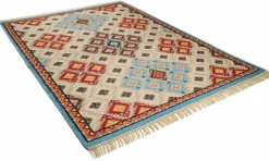 Hot THEKO Teppich KELIM-ROYAL beige