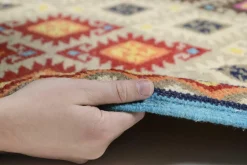 Hot THEKO Teppich KELIM-ROYAL beige