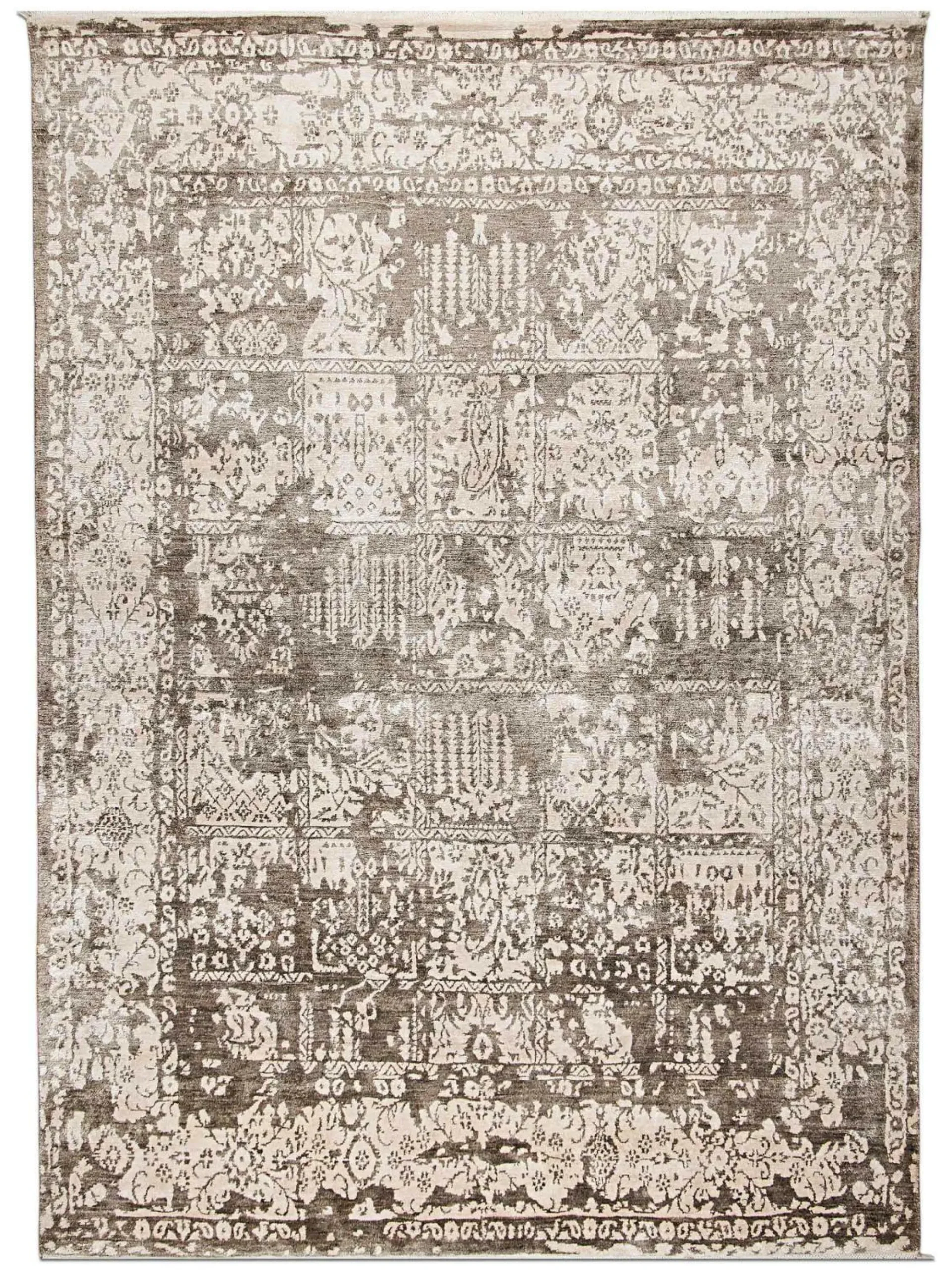 casa NOVA Teppich QUEENSLAND brown/bg