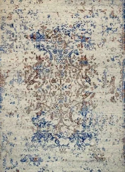 casa NOVA Teppich QUEENSLAND silv/bl