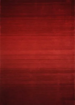 THEKO Teppich WOOLCOMFORT rot