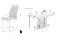 HELA Tischgruppe AGNES I