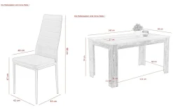 HELA Tischgruppe HELENE IV