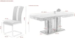 Outlet HELA Tischgruppe ROSE