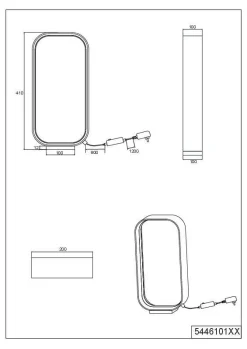 CINQUE Tischleuchte CIZIONE
