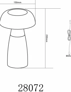 Discount GLOBO Lighting Tischleuchte GIXI