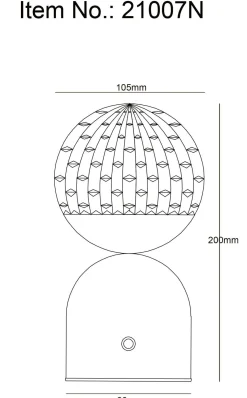 GLOBO Lighting Tischleuchte JULSY