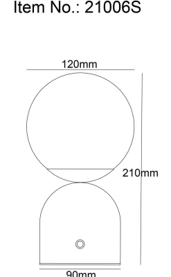 GLOBO Lighting Tischleuchte JULSY