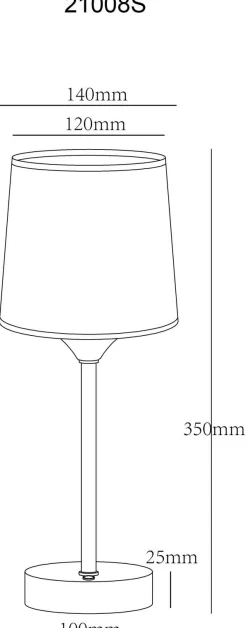 GLOBO Lighting Tischleuchte LUNKI