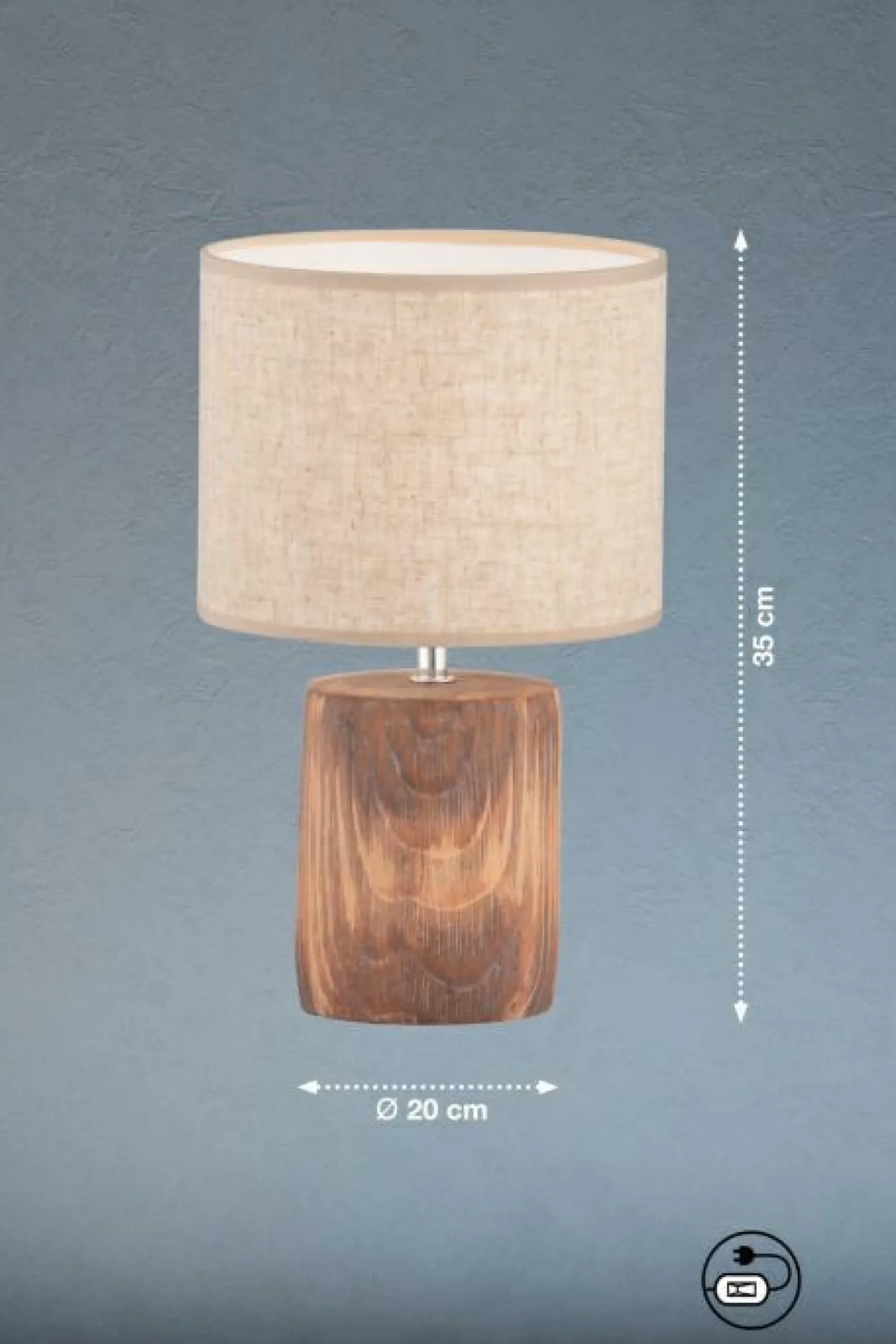 Best FISCHER & HONSEL Tischleuchte MALIK