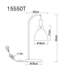 GLOBO Lighting Tischleuchte MATTEA