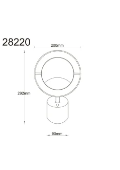 New GLOBO Lighting Tischleuchte REEDI