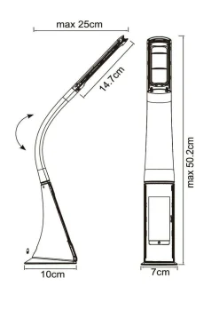 GLOBO Lighting Tischleuchte SOPHIE
