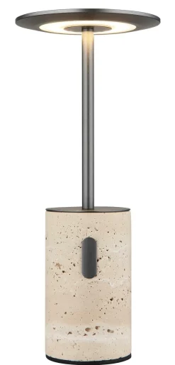 GLOBO Lighting Tischleuchte TRAVERTIN