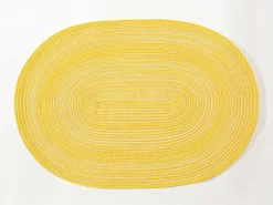 Sonstige Tischset SAMBA oval gelb