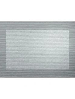ASA SELECTION Tischset silber/schwarz met.