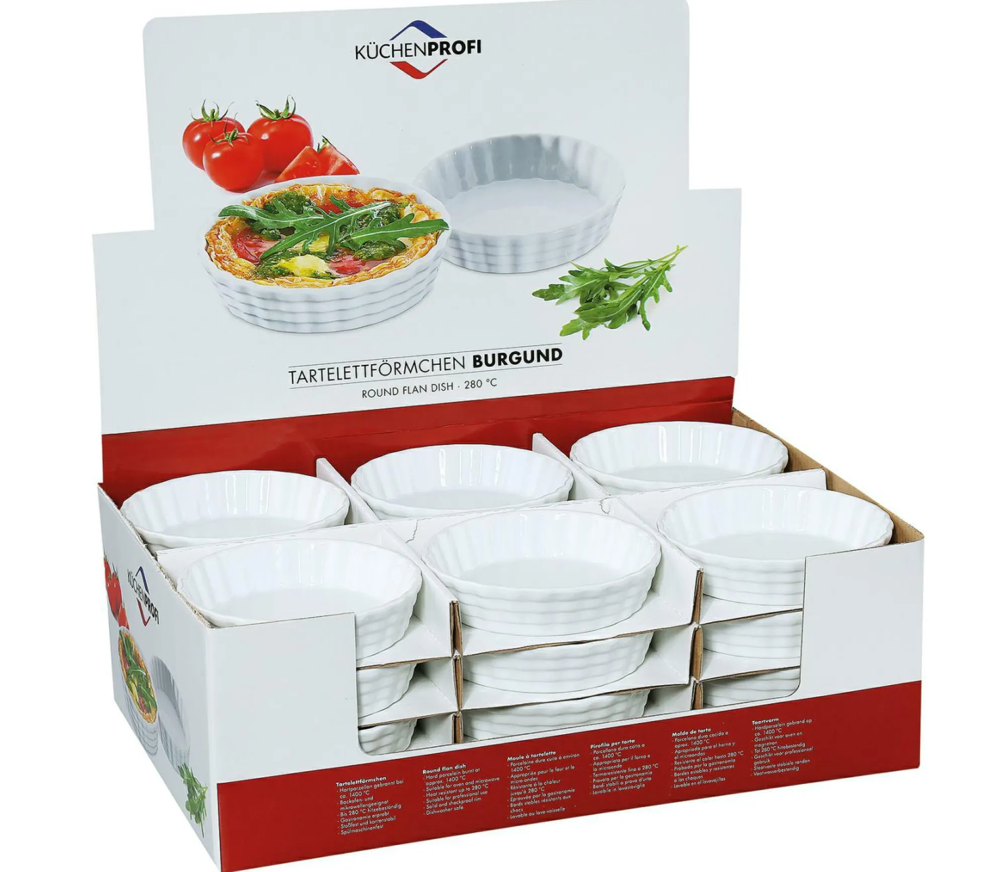 New KÜCHENPROFI Tortelettform