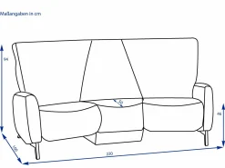 Outlet MONDO Trapezsofa RECREO
