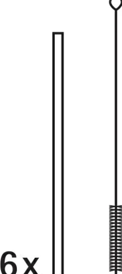 WMF Trinkhalm-Set BARIC