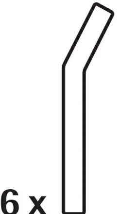 Outlet WMF Trinkhalm-Set BARIC