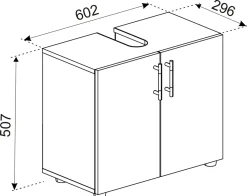 Outlet VCM Unterschrank FLANDU